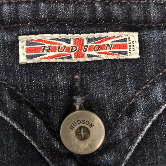 Hudson Double Button Flare Jeans - Picture 6 of 16